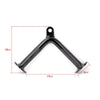 Gym Home Pully Cable Machine Attachments Biceps Triceps Blaster T-bar Handle Grip For Pull Down Rope Rowing Machine Accessories