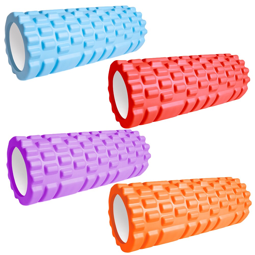 33cm Sport Fitness Foam Roller Yoga Block  Gym Pilates Yoga Exercise Back Muscle Massage Roller Home Training Equipment
