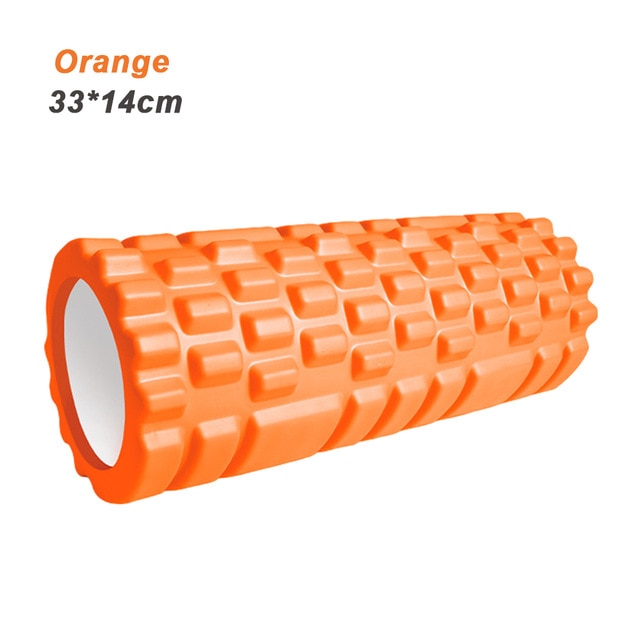 33cm Sport Fitness Foam Roller Yoga Block  Gym Pilates Yoga Exercise Back Muscle Massage Roller Home Training Equipment