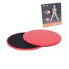 2PCS Sliding Slider Gliding Discs Fitness Disc Exercise gliding disc Indoor Training Exercise Hip Trainer Sports  Hip Belt