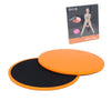 2PCS Sliding Slider Gliding Discs Fitness Disc Exercise gliding disc Indoor Training Exercise Hip Trainer Sports  Hip Belt