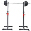 High-quality Adjustable Multifunction Split Type Squat Rack Weightlifting Barbell Rack Strength Training Fitness Equipments