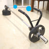 Gym Home Fitness Barbell T-Bar V-Bar Core Strength Trainer Barbell Attachment Deadlift Squat Workout Training Handle Rowing Bar