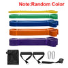 TOMSHOO Pull Up Assist Bands Set Resistance Loop Bands Powerlifting Exercise Stretch Bands with Door Anchor and Handles