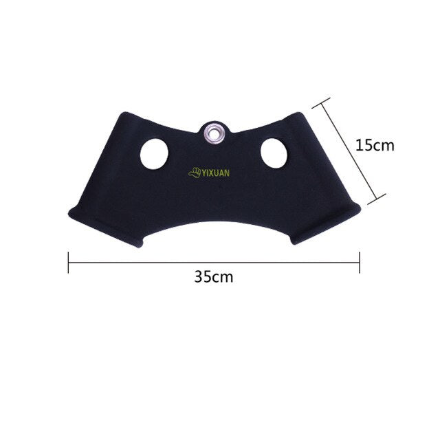 Gym Home Pully Cable Machine Attachment Biceps Triceps Back Blaster Bar Handle Grip For Lat Pull Down Rowing Machine Accessories